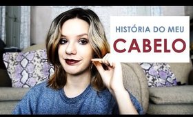 A HISTÓRIA DO MEU CABELO: Cores, Cortes, Cabelo Elástico e Corte Químico