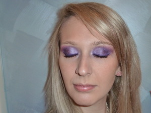 Picture from my Purple Smokey Eyes tutorial