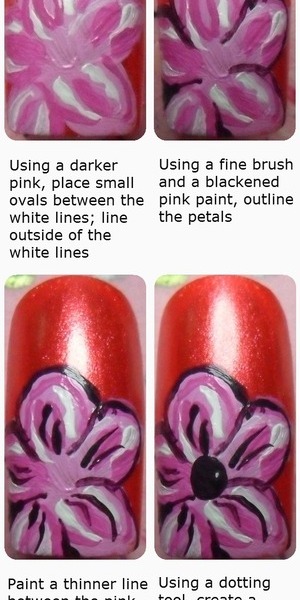 For more pictures of the finished mani visit http://glowstars.net/lacquer-obsession/2013/03/flowers-tutorial