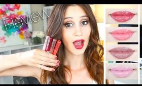 NYX Plush Gel Lipstick Review! - BRAND NEW!!