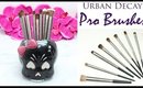 Urban Decay Pro Brushes 2016 Review & Comparison | Cruelty free, vegan, eco friendly makeup brushes