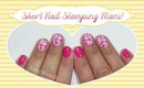 Short Nails Mani | Beginner Stamping | PrettyThingsRock