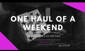 One HAUL of a Weekend  [PART 1] | MAC Cosmetics 25% off Sale | #KaysWays