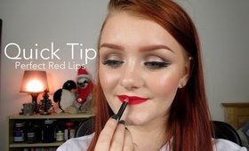 Quick Tip: Perfect Red Lipstick | Phee's Makeup Tips