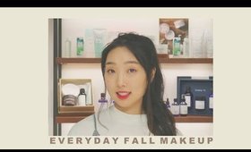 Daily Fall Makeup x Style Korean | Tutorial + First Impressions