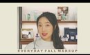 Daily Fall Makeup x Style Korean | Tutorial + First Impressions