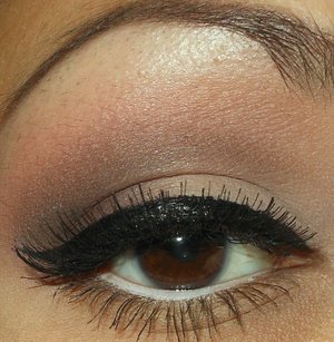 Neutral Eye makeup I created using my Wet 'n Wild - I Heart Matte 8 pan palette.  
(flutteringbutterfly23) 