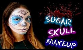 HALLOWEEN SUGAR SKULL MAKEUP