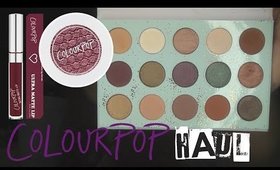 Colourpop Haul (with swatches)