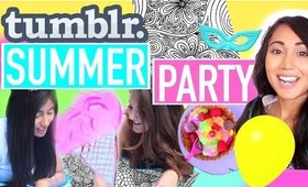 TUMBLR  Summer Party- Cheap Ideas, DIYs & MORE| Paris & Roxy