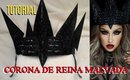 TUTORIAL - 👑  CORONA de la REINA MALVADA / Evil Queen Crown tutorial | auroramakeup