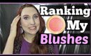 Ranking Every Blush I Own From Best To Worst | Cruelty Free Blush Collection