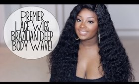 PremierLaceWigs.com | Brazilian Deep Body Wave Lace Wig