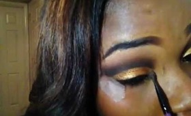 Golden Crease Cut Eyeshadow Tutorial
