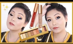 Full Face Drugstore ONLY Makeup Tutorial ft. Elf Modern Metals Collection