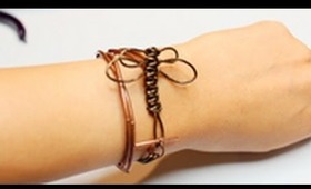DIY Stackable Bracelet #4: Dragonfly Wrapped Bracelet