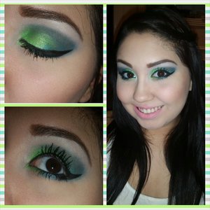 blue & green eyeshadow , 
bh cosmetics
nyx jumbo eye pencil milk
