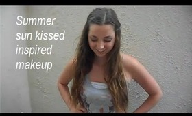Summer Sunkissed Eye Makeup Tutorial