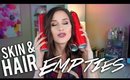 EMPTIES! - Hair and Skincare - Hits & Misses