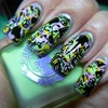  Rock Style nails !! lime crime nail polishes