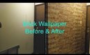 Brick Wallpaper Makeover