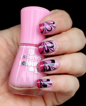 You can see more photos here:  http://www.littlebeautybag.com/2014/03/pink-gradient-marble-nails.html