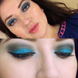 I used my eyelid from Electric Palette
