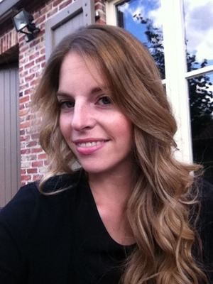 Curls made by Jose Eber curling iron. 