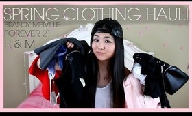 ♡Spring Clothing Haul! Forever 21, H&M and Brandy Melville♡