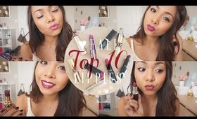 Top 10 FALL Lipsticks! (lip swatches) | Charmaine Dulak