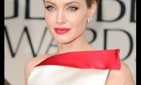 Angelina Jolie Golden Globe Awards 2012 Makeup