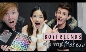 BOYFRIENDS do my MAKEUP!