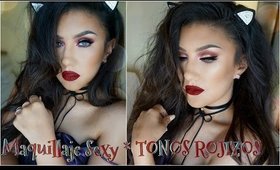 Maquillaje INTENSO rojizo para fiestas / Intense Reddish makeup tutorial | auroramakeup