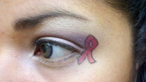 in honor for the loved ones who have breast cancer.