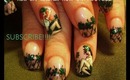 St. Patrick's Day Pin-up girl: robin moses nail art tutorial