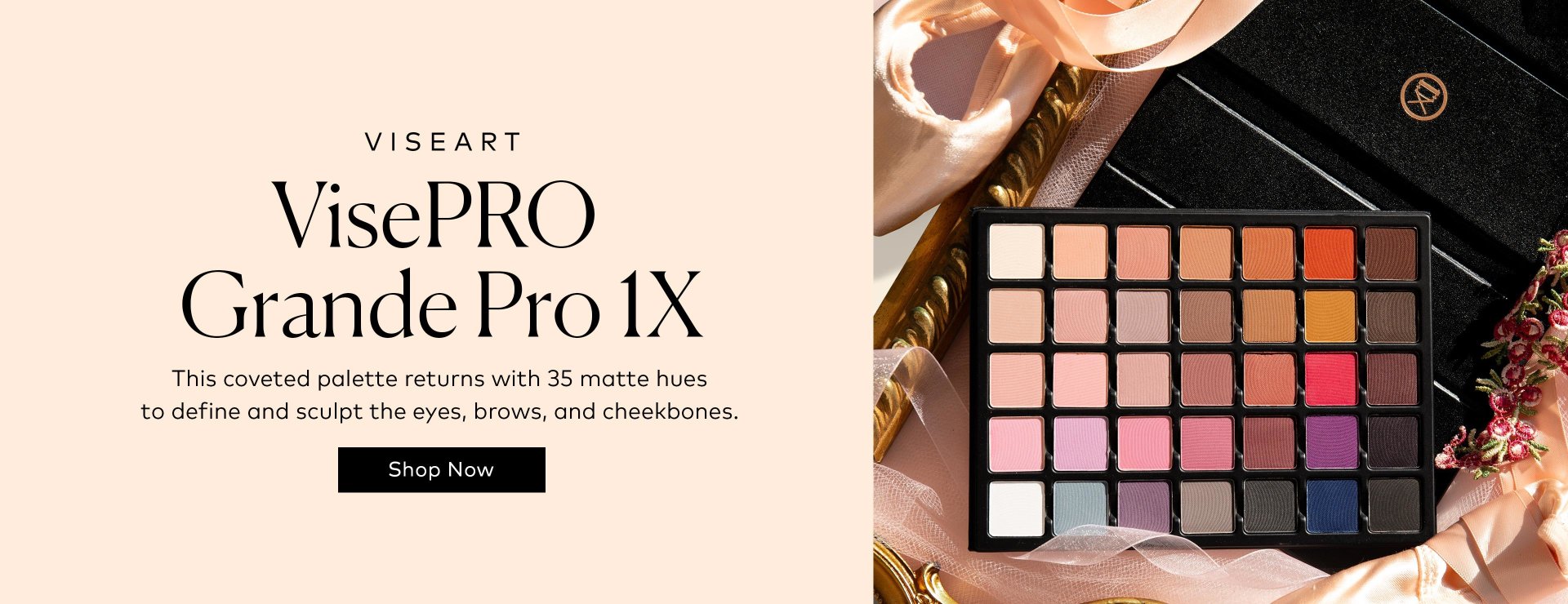 This award-winning, artist-driven palette makes a return with 35 cult-classic mattes. Shop the Viseart VisePRO Grande Pro 1X now at Beautylish.com