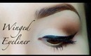 How to: Winged Eyeliner using Gel & Felt Tip Eyeliners