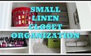 Inexpensive (Small) Linen Closet Organization