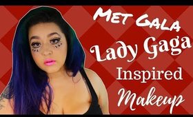 Met Gala Lady Gaga Inspired Makeup Tutorial (NoBlandMakeup)