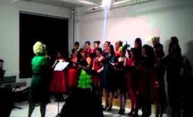 The New York City Burlesque Choir "Jingle Bell Rock" (12.19.11)