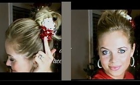 Holiday hair & makeup using natural products | Naturesknockout.com