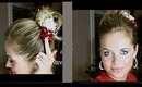 Holiday hair & makeup using natural products | Naturesknockout.com