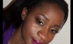 Holiday MakeUp: Gold Bells Colab with Queenii