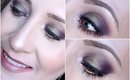 Purple & Lime Green Makeup Tutorial - Palladio Crushed Metallic Eyeshadows