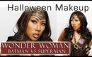 Halloween Makeup:  Wonder Woman - Justice League