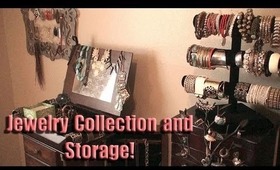 Jewelry Collection & Storage + Mini Room Tour