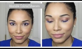 Wearable Colored Mascara