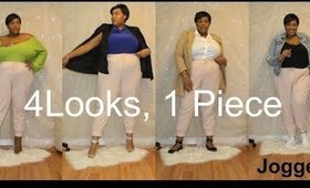 4 Looks, 1 Piece| Joggers