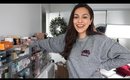 CLEAN WITH ME! MAKEUP DECLUTTER + ORGANIZE MY FILMING ROOM | Vlogmas Day 4+5 - LifeWithTrina