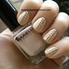 Nude With Gold Studs